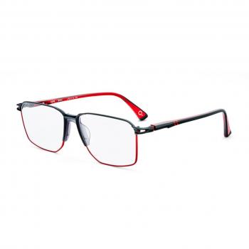 Etnia Barcelona Loeb BKRD Men's Eyeglasses Red Size 56 - Blue Light Block Available