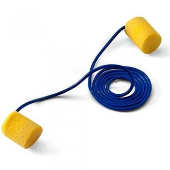 Tapones de oído E.A.R.™ Classic con cordón - SNR 28 dB - color amarillo - 3M - caja de 200 pares