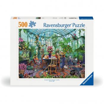 Ravensburger Morning in the Greenhouse 500-Piece Puzzle