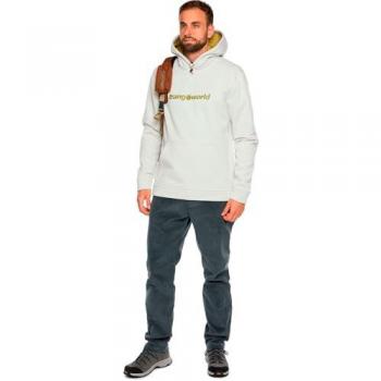 Sudadera Trangoworld Login Hombre Crudo/Amarillo Pistacho - XXL