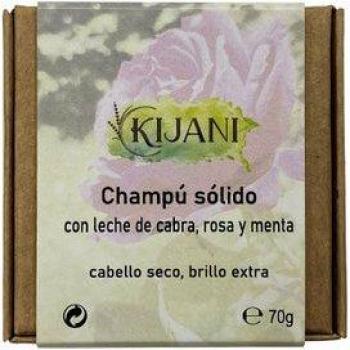 Kijani Champú Sólido Cabello Graso Romero y Ortiga 70g