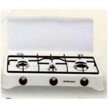 Orbegozo FO 5327 C/GP - Hornillo de 3 fuegos