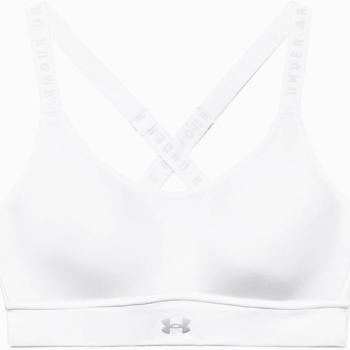 Sujetador deportivo Under Armour Infinity Mid Covered Femenino Blanco - Talla XS