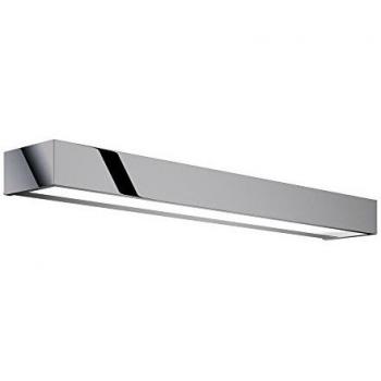 Aplique de pared LED Decor Walther Box 60 N, 2.700 K, cromado