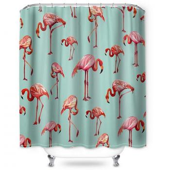 Litthing Cortina de baño Impermeable, a Prueba de Polvo y fácil de Limpiar con Gancho