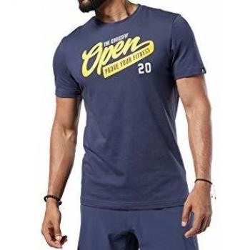Reebok RC Open tee Camiseta, Hombre, hernvy, 2XL