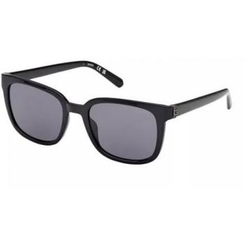 Guess GU00065 Shiny Black Mirrored Sunglasses 150mm
