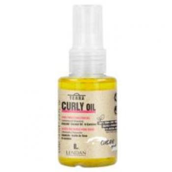 Lendan Curly Oil 75ml - Aceite para Rizos con fórmula enriquecida para definir y mantener rizos, proporciona hidratación y control del frizz, ideal para cabellos rizados o ondulados