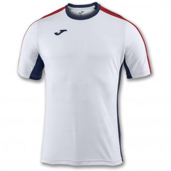 Joma Granada Camisetas Equip. M/C, Hombre, Blanco, M
