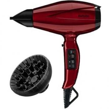 BaByliss 6750DE - Secador de pelo, color rojo