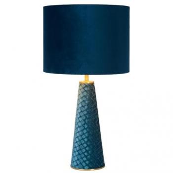 Lámpara de mesa Extravaganza Velvet Turquesa Ø25cm 1xE27