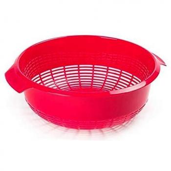 PlasticForte Colador Colador Cocina Hobby Mango Plástico Mezcla de Cocina