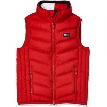 Tommy Hilfiger U Light Down Vest/Gilet Chaqueta, Rojo