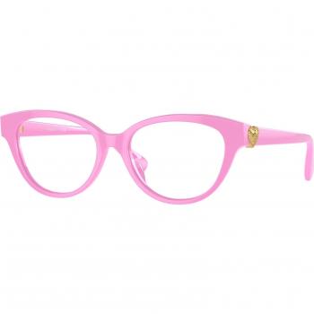 Versace VK3004 Kids Eyeglasses - Color: 5399 (Bambino Cat Eye Pink), Size: 46, Features: Blue Light Block Available, Frame Only, Free Lenses, HSA/FSA Insurance