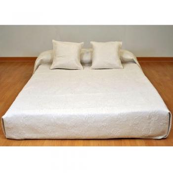 Tolrà Boutie Primavera  Prestige - Colcha para cama 150, incluye 2 funda de cojín, color beige
