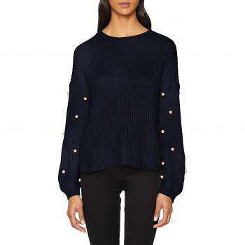 Only Onlmella L/s Pearl Pullover CC Knt, suéter para Mujer, Azul Night Sky, 42