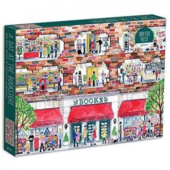 Michael Storrings A Day at the Bookstore 1000 Piece Puzzle