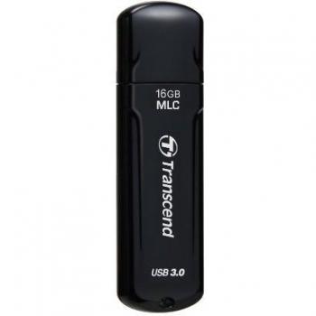 Transcend JetFlash 750 - Memoria USB de 16 GB, Color Negro