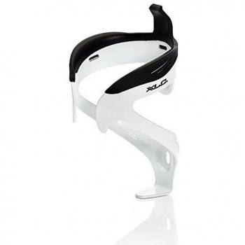 XLC 2503204100 Portabidones BC-A05, Unisex, Blanco/Negro