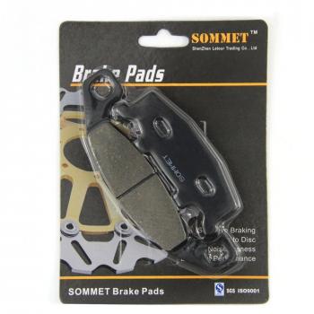 SOMMET 1 Par Pastillas de Freno Traseras para Kawasaki ZZR 600