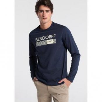 Camiseta Manga Larga Hombre BENDORFF - Estilo Moderno