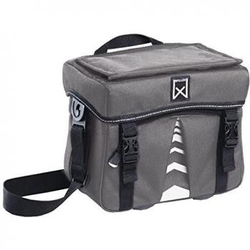 Willex Bolsa para Manillar de Bicicleta 1200 7L Antracita Ciclismo Funda Bici