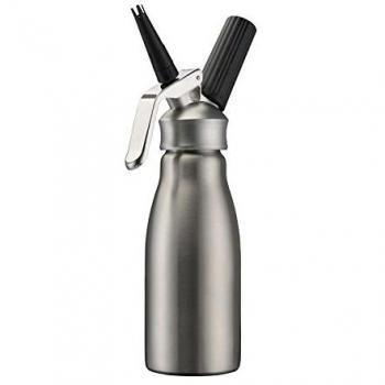 Sifón de Nata Montada Kayser Inox 0,5L - Acero Inoxidable Profesional con Bombonas Gratis