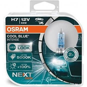 Lámpara halógena OSRAM H7 Cool Blue Intense NextGen 12V 55W 5000K, faro de carretera, compatible con VOLKSWAGEN Passat B5 GP Berlina, Polo V Hatch