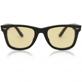 Ray-Ban RB2140F Original Wayfarer Asian Fit 901/R6 Gafas de Sol para Hombre Negras