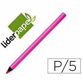 Liderpapel LN03 - Lápices, color neón rosa