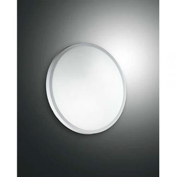 Lámpara de pared y techo PLAZA, 21,5 cm, blanca, IP41, E14