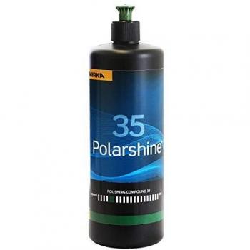Mirka Pulido Polarshine 35/1000 ml/Abrillantador Profesional Grueso/Sin Silicona