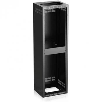 Atlas Sound 140-18 Stand-Alone Floor Rack Cabinet, Fixed Rails, 18.5 Deep, 40RU