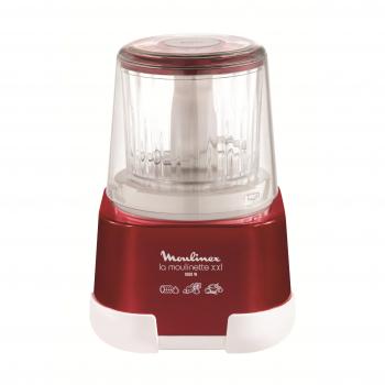 Picadora de Alimentos Moulinex DP800GBP, 1000W de Potencia, Capacidad de 550ml, Color Rojo