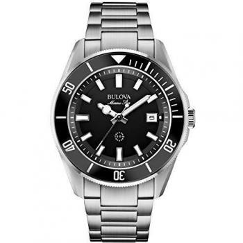Reloj de Hombre Bulova Marine Star 96B203 - Cuarzo, Color Negro