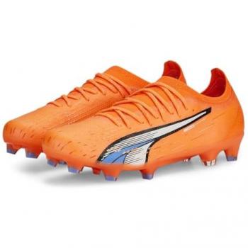 Botas de fútbol Puma Ultra Ultimate FG/AG mujer, color naranja, talla 37 EU