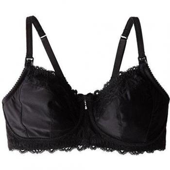 HOTmilk - Sujetador premamá para mujer, color negro, talla 90h