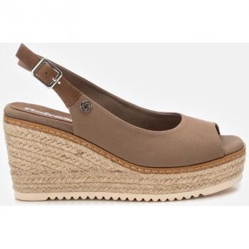 Refresh - Sandalias de cuña de mujer con cierre de hebilla