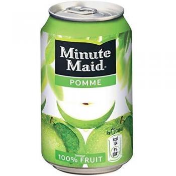 Minute Maid Apple Juice 33cl Can Pack (x24)