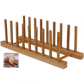SOPORTE BAMBU PLATOS 34 X 12 CM