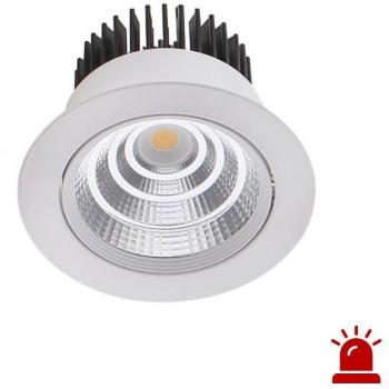 LEDBOX Luz de emergencia LED KOL, 12W, Permanente / No permanente, Blanco neutro