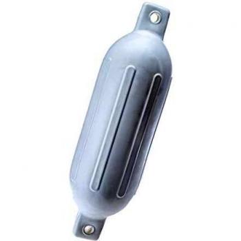 Seachoice 50-79001 twin eye Defensa listada, color blanco, 11 cm x 41 cm