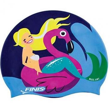 Finis Flamingo Mermaid Silicone Cap, Unisex-Adult, One Size
