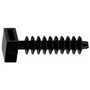 Sumiplas 10650 Tacos para Bridas, Negro, Set de 100 Piezas