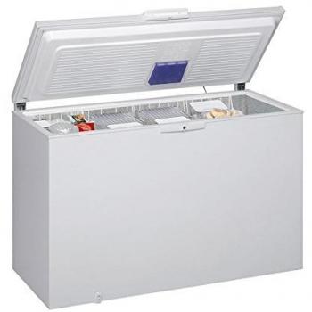 Whirlpool WHE39352FO WHE39352 FO, Congelador de Pozo, E, Plástico, Color Blanco