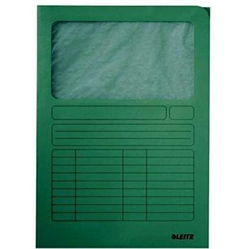 Carpeta de presentación Leitz con ventana 140g A4 pack/100