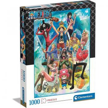 Puzzle Clementoni de 1000 Piezas One Piece para Adultos - Edad Recomendada: Desde 14 años