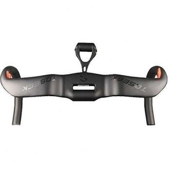 toseek Fibra de Carbono Aero Uplift estilo gota con soporte para manillar Racing para bicicleta de carretera