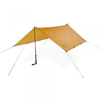 MSR Thru-Hiker 100 Wing Tarp Shelter - Amber, 3-Person Capacity