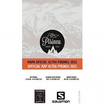 Mapa oficial ULTRA PIRINEU 2016. Escala 1:30.000. Mapa excursionista. Editorial Alpina. - Alpina Editorial